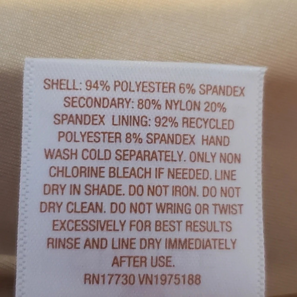 NWT Shade & Shore Women's Center Front U-Wire Bandeau Bikini Top L - Picture 7 of 8